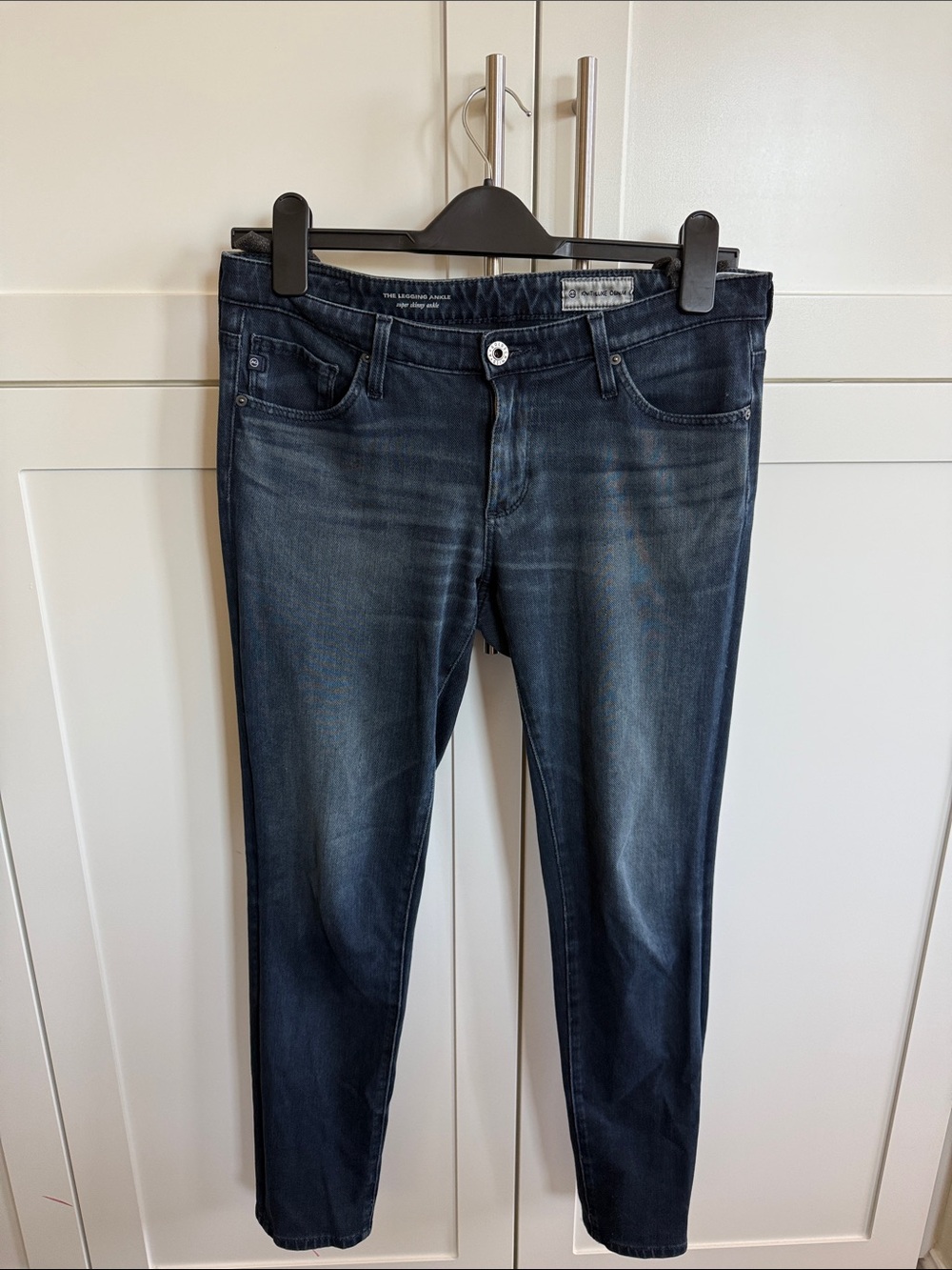 Ag Adriano Goldschmied The Legging Ankle Skinny Jeans in Dark Blue Wash 27